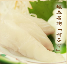 岐阜名物「河ふぐ」